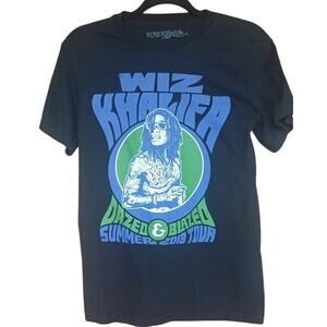 Wiz Khalifa T-Shirt Men's Small Dazed and Blazed Summer 2018 Tour Hip Hop Rap